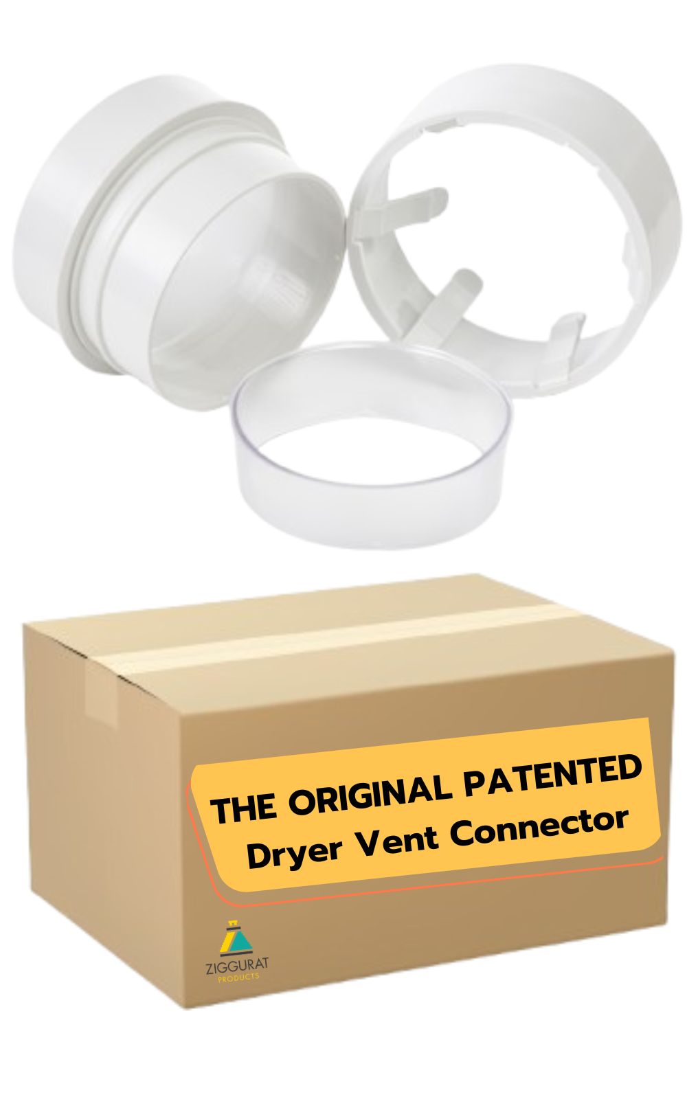 Snap To Vent Straight Quick Connect Dryer | STV-S - Ziggurat Products