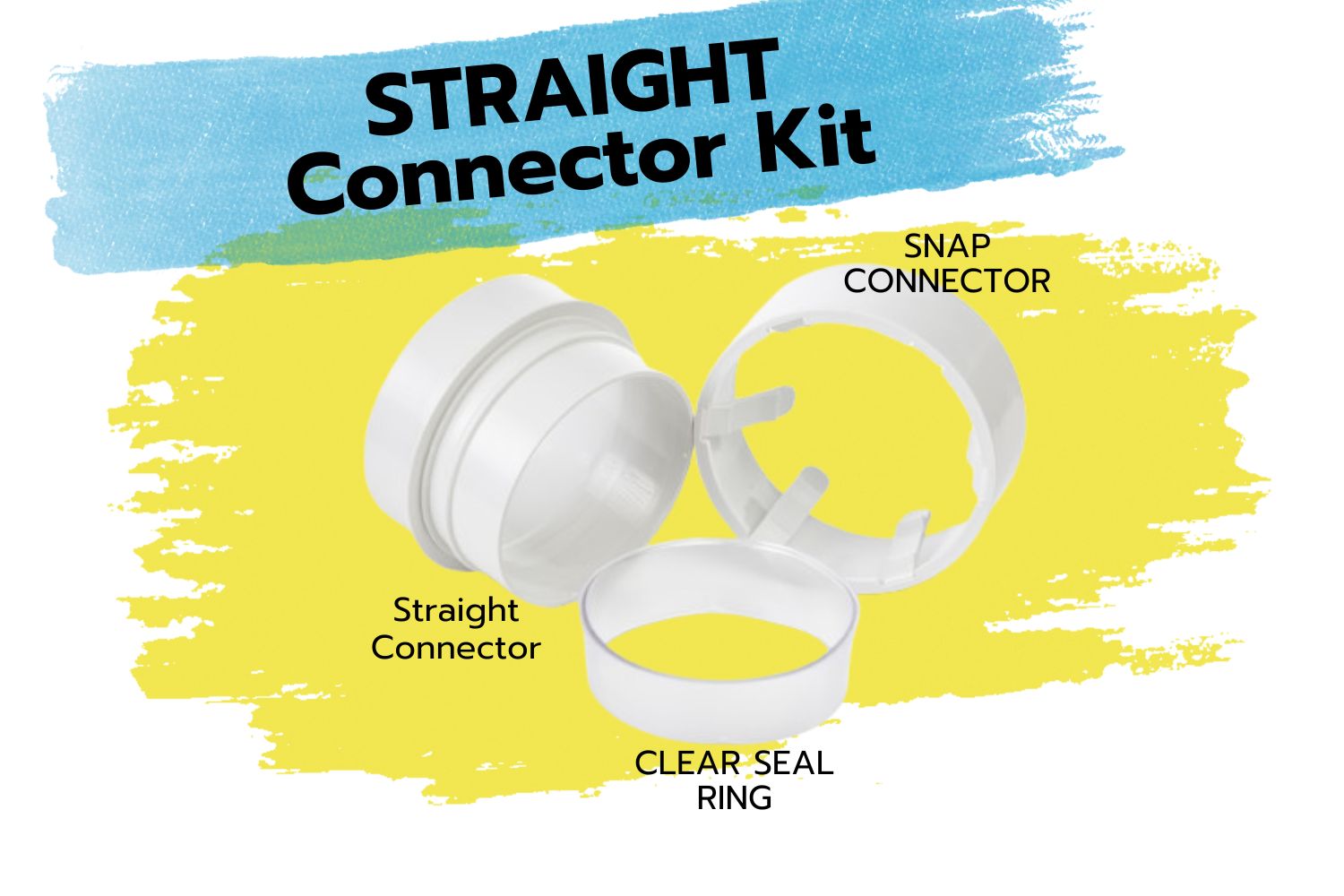 Snap To Vent Straight Quick Connect Dryer | STV-S - Ziggurat Products